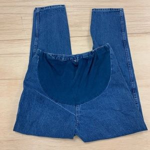 Womens Maternity Small Jeans Blue